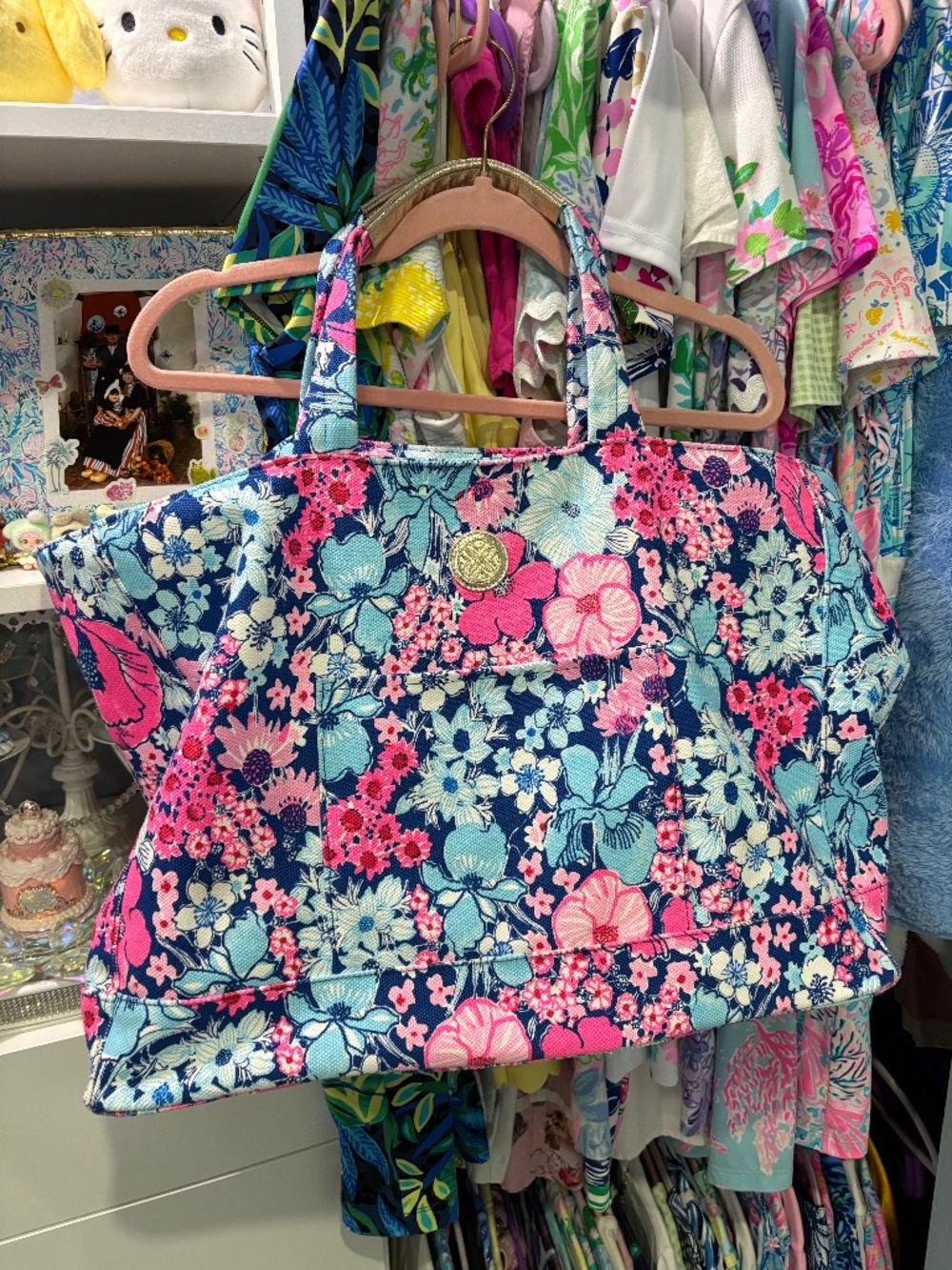 Lilly Pulitzer large travel bag